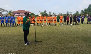 Camat Sukadiri, Secara Resmi Membuka Turnamen Sepak Bola Antar Desa se-Kecamatan
