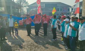 Suasana Meriah, Warga Sukadiri Ikuti Jalan Santai HUT RI – ke 80 Tahun 2025