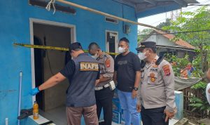 Perempuan usia 41 tahun di temukan tewas di kamar Kontrakannya