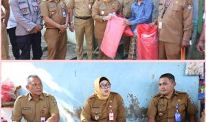 Wabup Intan Serahkan Bantuan Korban Angin Puting Beliung di Desa Taban Kecamatan Jambe