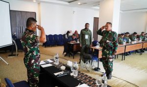 Kodim 1701/Jayapura Perkuat Disiplin Pelatihan Wali Asuh dan Wali Asrama Sekolah Rakyat