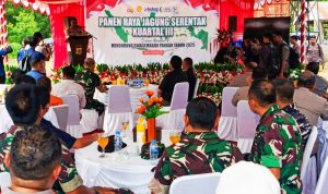 Panen Raya Jagung di Kampung Aib Bukti Sinergi TNI-Polri Dukung Ketahanan Pangan Papua