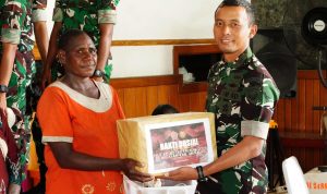 Ratusan Warga Papua Selatan Terbantu Dalam Bhakti Sosial Hut Ke-80 TNI