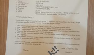 Gabungan Wartawan Desak Bupati Tangerang Copot Kadis PERKIM