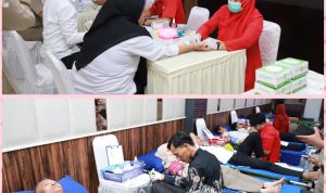 Kanwil BPN Banten Semangat Wujudkan Kepedulian Sosial Melalui Aksi Donor Darah