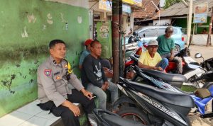 Polsek Cikupa Gelar Sambang Bhabinkamtibmas Ajak Ojek Bitung Jaya (OBJ) Jaga Kamtibmas