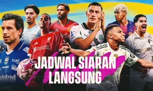 Jadwal Siaran Langsung Sepakbola TV Indonesia Hari Ini