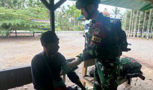 Gelar Pelayanan Kesehatan Gratis, Tersenyum Bersama Masyarakat Warlef