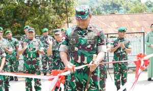 Danrem 172/PWY Resmikan Renovasi Kantor Ajenrem 172/PWY: Wujud Semangat Baru dalam Tugas