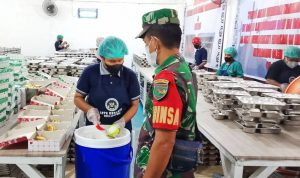 Wujudkan Generasi Sehat dan Cerdas, Kodim Jayapura Terus Galakkan Pendampingan Pemberian Makan Bergizi