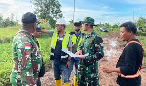 Dandim 1707/Merauke Tinjau Lahan CSR di Kampung Gurinda Jaya dan Yaba Maru