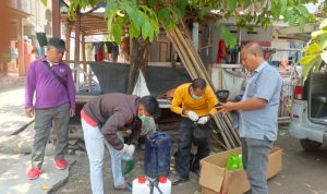 Guna Mencegh Adanya Penyakit DBD, Lurah Pakuhaji Giat Lakukan Foging Dibeberapa Titik Rawan