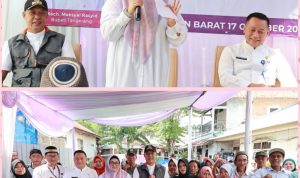 Wabup Tangerang Intan Serahkan 10 Unit Rumah Program Bedah RTLH di Pakulonan Barat