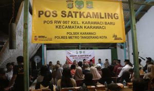 Ngopi Kamtibmas Jaga Lingkungan, Polri Ajak Warga RW 07 Karawaci Baru Jaga Keamanan Bersama