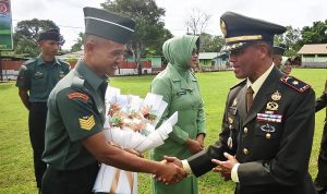 Penuh Haru dan Bangga, Upacara Hari Kesaktian Pancasila dan Pelantikan Kenaikan Pangkat di Kodim Merauke