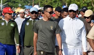 Letkol Czi Dili Eko Setyawan Ikuti Kirab Hari Santri Nasional 2025