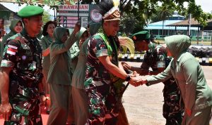 Pangdam XXIV/Mandala Trikora Mayjen TNI Lucky Avianto Kunjungi Kodim 1707/Merauke