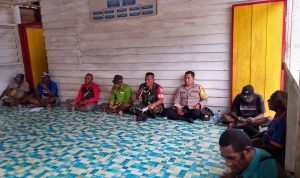 Babinsa Koramil Muting Hadiri Rapat Masyarakat Adat Dukung Percepatan Pemekaran Kabupaten Sandawi
