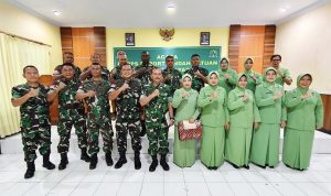 Dandim 1701/Jayapura Pimpin Korps Raport Pindah Satuan Pasi Ops Menjadi Kasdim 1716/Tolikara