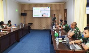 Perkuat Reformasi Birokrasi, Kodim 1701/Jayapura Siapkan Satker Menuju Wilayah Bebas Korupsi (WBK)