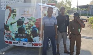 Lurah Pakuhaji Bersama Ketua LPM dan RT, Jemput Jenazah Mayang Anggraeni di RS Sitanala Kota Tangerang