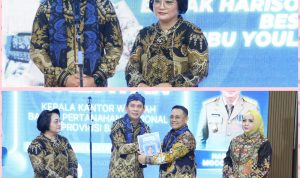 Sertijab, Harison Mocodompis Resmi Menjadi Kepala Kanwil BPN Provinsi Banten