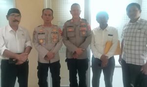 Kunjungan kerja Ketua Pokdarkamtibmas Bhayangkara Resor Kota Tangerang kepada Kasat Binmas Polresta tangerang Polda banten