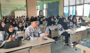 Ketua Gugus 80 Mengadakan KKG di SDN Rawa Kidang Kecamatan Sukadiri