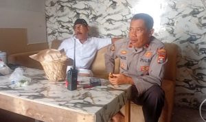 Ipda Amir Murtado Kanit Samapta Polsek Cikupa Jalin Silaturahmi Sekretariat Pokdarkamtibmas Bhayangkara Resor Kota Tangerang