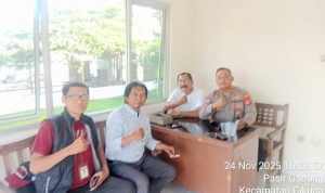 Kapolsubsektor Cikupa Mas Iptu Rusandi Sambut Baik Silaturahmi dengan Pengurus Pokdarkamtibmas Bhayangkara Resor Kota Tangerang
