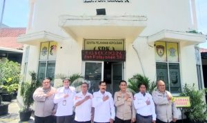 Pokdarkamtibmas Bhayangkara Resor Kota Tangerang Audensi dengan Polsek Cikupa Polresta Tangerang Polda Banten