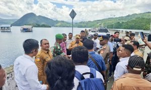 Kasdim 1701/Jayapura Dampingi Wakil Wali Kota Bahas Penyelesaian Lahan Kawasan Youtefa