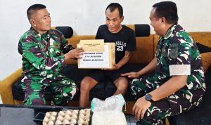 Peduli Anggota, Dandim 1701/Jayapura Berikan Motivasi dan Tali Asih