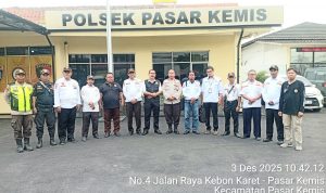 Bersama Pokdarkamtinmas Resor Kota Tangerang dan Pokdarkamtinmas Sektor Pasar Kemis Lakukan Audiensi ke Polsek Pasar Kemis