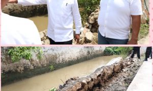 Bupati Tangerang Tinjau Tanggul Jebol di Perumahan Mustika Tigaraksa