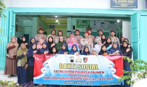 Peringati Hari Jadi ke-78 Fungsi Reserse, Satreskrim Polres Kebumen Gelar Baksos di Panti Asuhan Yatim ’Aisyiyah
