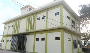 Proyek Gedung Sarpras Kecamatan Gunung Kaler Telah Rampung, CV Gembong Putra Samudra Mendapat Apresiasi