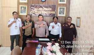 Kapolsek Kresek: Terima kasih atas Kunjungan Pokdarkamtibmas Bhayangkara Resor Tangerang dikantor Kami