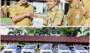 Bupati Serahkan 28 Mobil Ambulance Pusling Untuk Kelurahan di Kab. Tangerang
