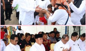 Bupati Tangerang Secara Simbolis Berikan Bantuan Pemasangan Air PDAM Gratis untuk 250 Warga Desa Tanjakan Mekar Kec. Rajeg