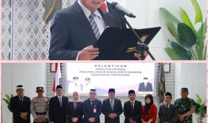 Bupati Tangerang Lantik Dirops Perumda Pasar NKR