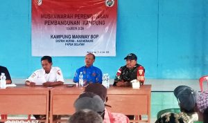 Babinsa Koramil Muting Hadiri Muskam Manwaybob, Dorong Sinergi Untuk Pembangunan Tahun 2026