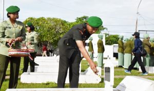 Ziarah Rombongan Peringati Hari Juang TNI AD 2025 di Merauke Berlangsung Khidmat
