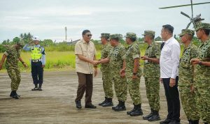 Pangdam XXIV/Mandala Trikora Dampingi Menhan RI Tegaskan PSN sebagai Pilar Ketahanan Pangan dan Kesejahteraan Masyarakat Wanam