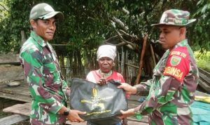 Melalui Komsos, Pos Ramil Airu Tunjukkan Kepedulian Sosial ke Warga