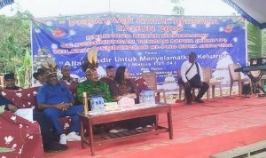 Babinsa Muara Tami Pastikan Natal Bersama dan Pelantikan Kepala Suku Berjalan Lancar