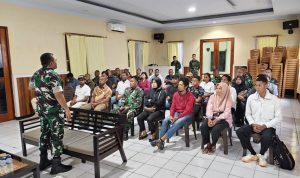 Dandim 1701/Jayapura Dampingi Orang Tua Calon Prajurit Ikuti Pengarahan Pangdam XVII/Cenderawasih