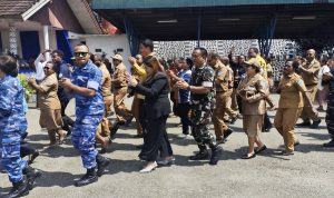 Apresiasi Kodim Jayapura untuk Acara Lepas Sambut Tahun Baru Pemkab Jayapura