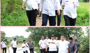 Bupati Tangerang Tinjau Jembatan Pertanian di Desa Badak Anom Sindang Jaya