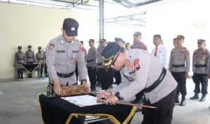 Sebanyak 13 Jabatan Perwira Polres Kebumen Diserahterimakan